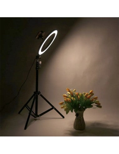 Aro De Luz 26 Cm + Tripode Profesional 2.10