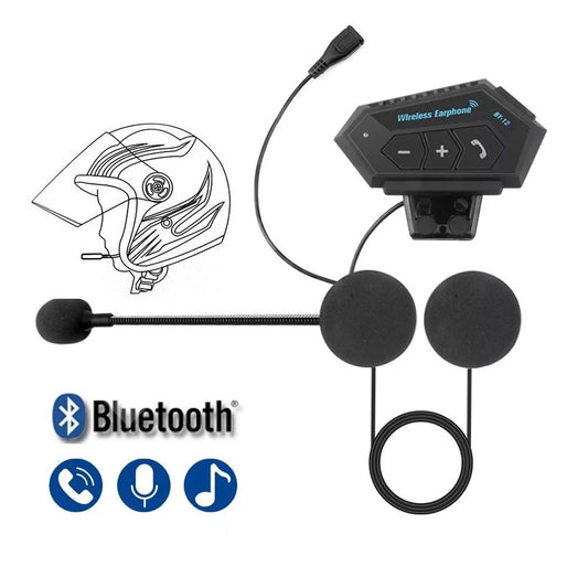 Intercomunicador Bluetooth 4.0 Con Audífonos Para Casco Moto